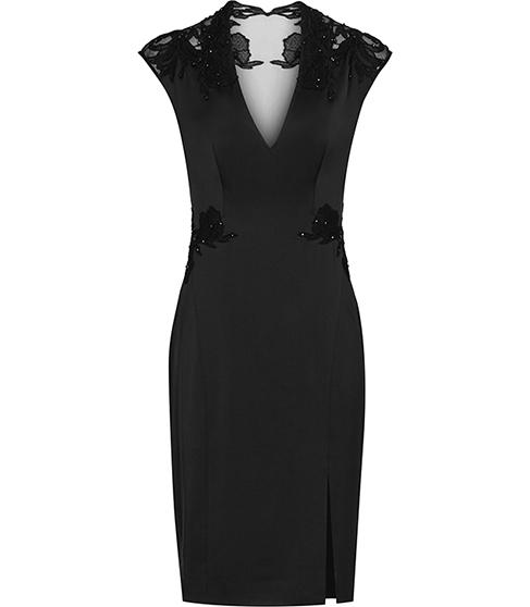 Reiss Jessica Lace-detail Dress