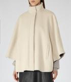 Reiss Nera - Womens Lightweight Cape In Grey, Size L