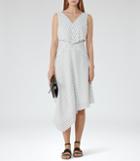 Reiss Rhoni - Womens Handkerchief Hem Skirt In White, Size 4