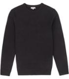 Reiss Zagger - Mens Honeycomb Jumper In Blue, Size Xs