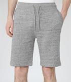 Reiss Gull - Mens Flecked Drawstring Shorts In Grey, Size M