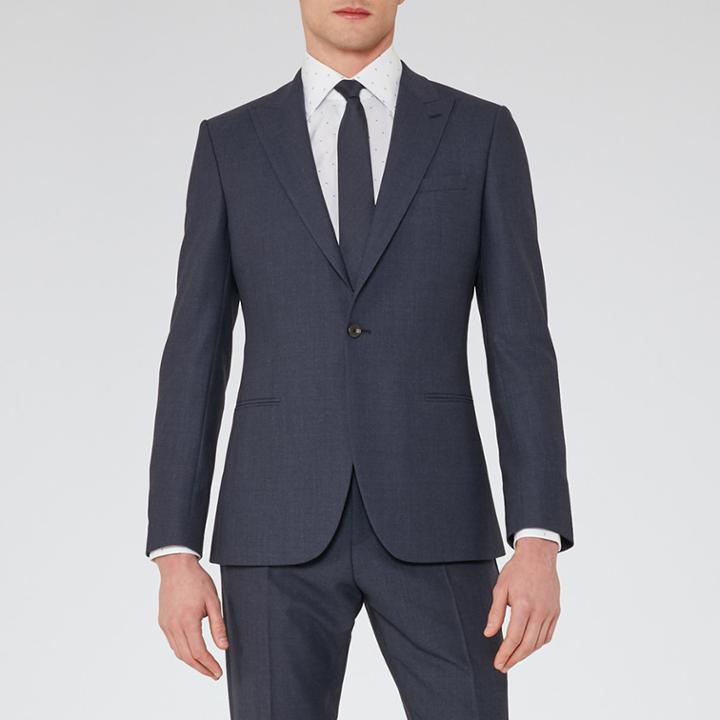 Reiss Etienne - Mens Polka Dot Shirt In White