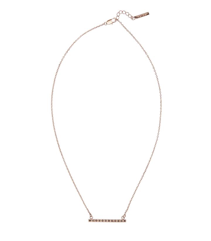 Reiss Mia - Womens Bar-pendant Necklace In Yellow, Size One Size