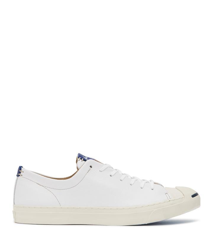 Reiss Jack Purcell Leather - Mens Jack Purcell Sneakers In White, Size 7