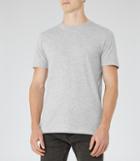 Reiss Bless Marl - Mens Crew Neck T-shirt In Grey, Size Xs