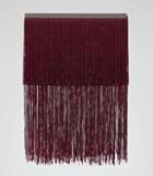 Reiss Callisto - Womens Fringed Box Bag In Red