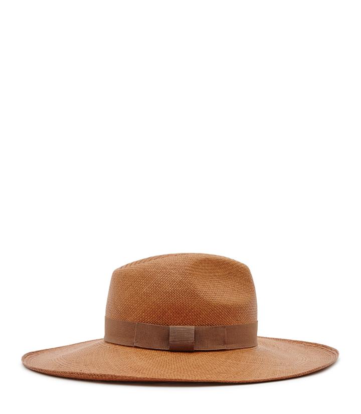 Reiss Lovato - Womens Christys Wide-brim Hat In Brown, Size S