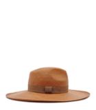 Reiss Lovato - Womens Christys Wide-brim Hat In Brown, Size S