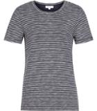 Reiss Maria - Womens Striped Jersey T-shirt In Blue, Size Xs