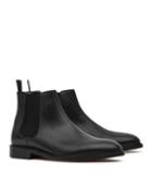 Reiss Tenor Leather - Leather Chelsea Boots In Black, Mens, Size 9