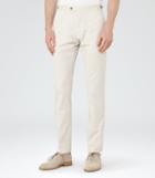 Reiss Sucrose - Tailored Trousers In Brown, Mens, Size 28