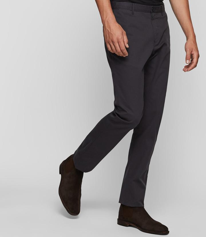 Reiss Friston - Twill Chinos In Blue, Mens, Size 32