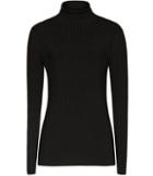 Reiss Olins - Womens Ribbed Roll-neck Jumper In Black, Size Xs