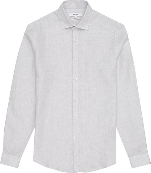 Reiss Miquel Textured Cotton Shirt