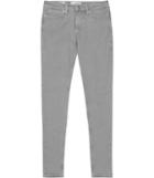 Reiss Stevie - Womens Low-rise Skinny Jeans In Grey, Size 24