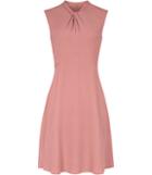 Reiss Beauvoir - Womens Twist-neck Dress In Red, Size 4