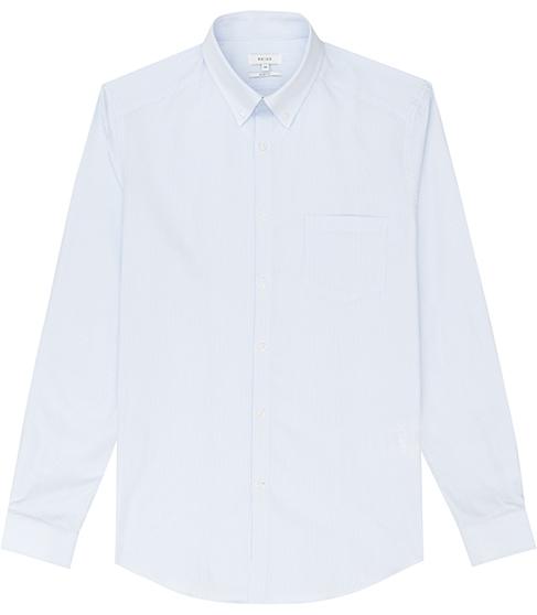 Reiss Jaks Striped Oxford Shirt
