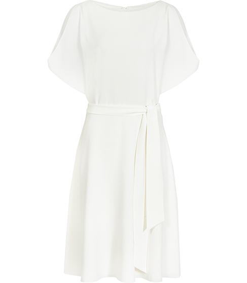 Reiss Hermione Cut-away Shoulder Dress