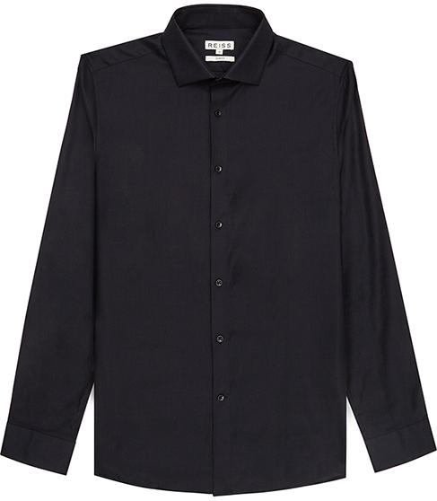 Reiss Notredame Slim-fit Cotton Shirt