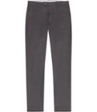 Reiss Griffin - Mens Washed Twill Trousers In Grey, Size 28