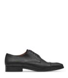 Reiss Finley - Mens Toe Cap Derby Shoes In Black, Size 7