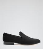 Reiss Eddie Velvet Slippers