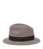 Reiss Europa - Mens Christys Wool Fedora Hat In Brown, Size S/m