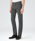 Reiss Fugee - Mens Slim-fit Jeans In Grey, Size 28