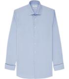 Reiss Blaine - Mens Double Cuff Shirt In Blue, Size Xs