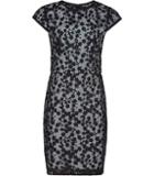 Reiss April Lace Overlay Shift Dress