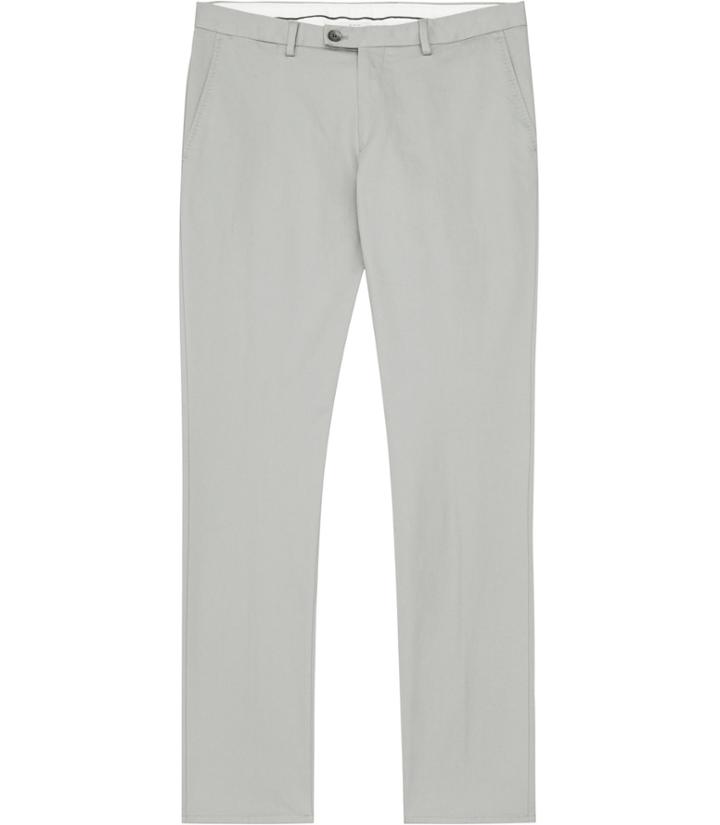Reiss Medway - Mens Classic Twill Chinos In Blue, Size 30
