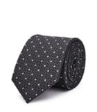 Reiss Klamm - Mens Dotted Silk Tie In Grey