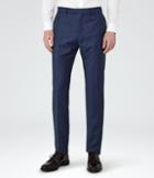Reiss Harry T - Mens Modern Fit Trousers In Blue, Size 30