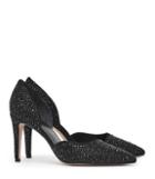 Reiss Sofia - Womens Crystal-embellished Shoes In Black, Size 4