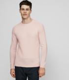Reiss Neilson - Textured Wool Jumper In Pink, Mens, Size Xs