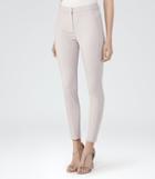 Reiss Darla - Womens Skinny Tailored Trousers In Grey, Size 8