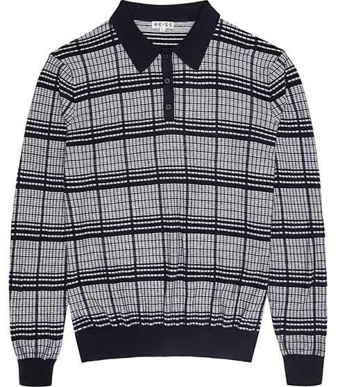 Reiss Riley Contrast Polo Shirt
