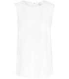 Reiss Acorn - Womens Lace-trimmed Tank Top In White, Size 4