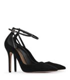 Reiss Leighton - Womens Ankle-strap Shoes In Black, Size 3