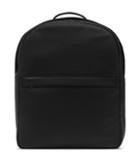 Reiss Baron - Mens Grained Leather Backpack In Black, Size One Size