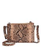 Reiss Arnott Mini Snake - Mini Cross-body Bag In Orange, Womens