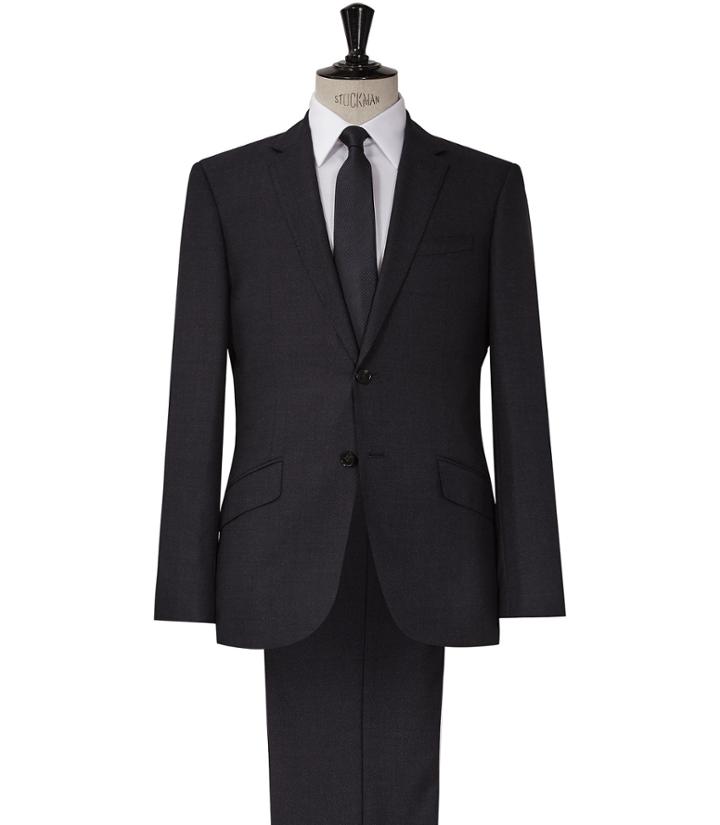 Reiss Charlie - Mens Modern Fit Suit In Blue, Size 44