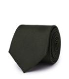 Reiss Bistel - Fleck-detail Silk Tie In Green, Mens