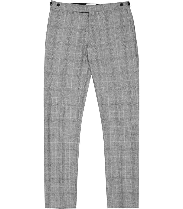 Reiss Vincent T - Mens Slim-fit Tailored Trousers In Grey, Size 28