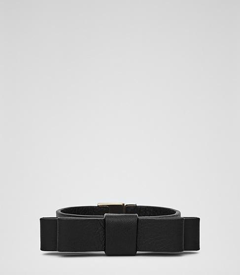 Reiss Daphne Leather Bracelet