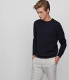 Reiss Wessex - Merino Wool Jumper In Blue, Mens, Size S