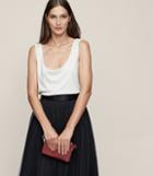 Reiss Hanna - Scoop-neck Tank Top In White, Womens, Size Xs