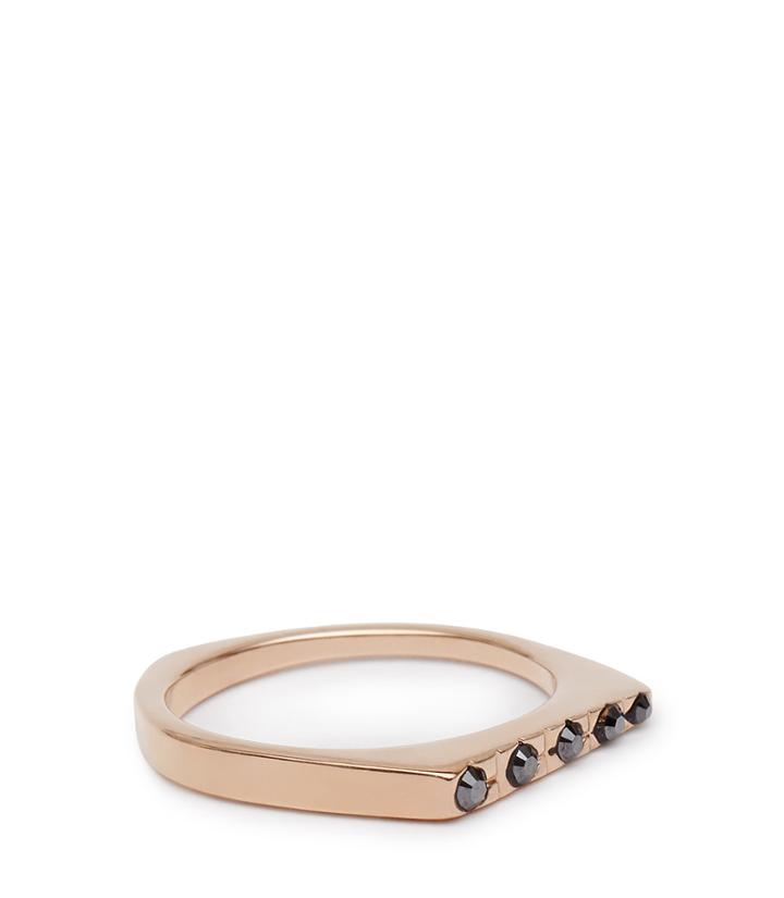 Reiss Alyssa - Womens Emebllished Ring In Yellow, Size S