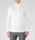 Reiss Christopher - Mens Classic-fit Shirt In White, Size S
