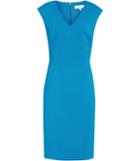Reiss Jamie - Womens Fitted Tailored Dress In Blue, Size 4